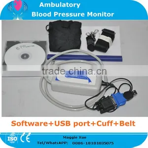 PC Software 24 Hour BP Holter ABPM 1 Ambulatory Blood Pressure Monitor With USB Port thumbnail-1