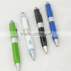 Laser Usb Flash Drive Laser Pointer Ball Pen, High Quality Pen Usb, Promotional Cheap Usb Pen Drive thumbnail-1