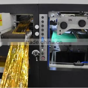 Automatic High Speed Cardboard Corrugated Carton Foil Stamping Die Cutting Machine thumbnail-4
