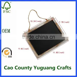 Wooden Frame Vintage Decorative Chalkboards for Message Board Signs thumbnail-2