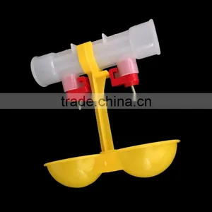 Dual Heads Feeder Driking Poultry Waterfowl Chick Chicken Quail Food Water Tool thumbnail-1