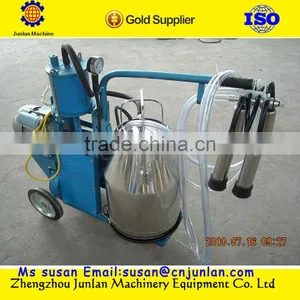 Piston Type Cow Sheep Goat Single Cow Portable Milking Machine thumbnail-1
