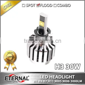 H1 H3 H4 H7 H11 9005 9006 High Power Led Replacement Headlight Bulb Kit for Motorcycle Automotive Offroad 4x4 Racing Vehicles thumbnail-6