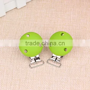 Wholesale Silicone Rounded Shape Clip Assemble Pacifier Holder Clip thumbnail-3