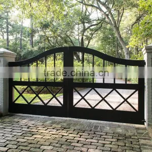 Aluminum/ Galvanized Powder Coated Steel Farm Fence Gate thumbnail-2