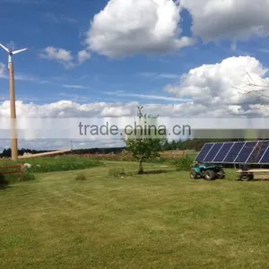 2KW,3KW,5KW,10KW,20KW,30KW Home Wind and PV Solar Panel Hybrid Power System thumbnail-4