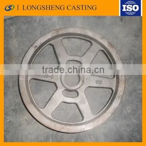 Custom Hot Sale Good Quality Low Price Cast Iron Elevator Wheel thumbnail-1