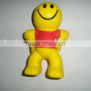 PU Antistress Smiling Face Squeezing Toy thumbnail-1
