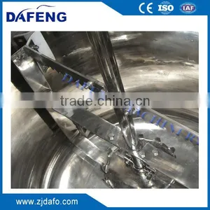 High Shear Homogenizing Vacuum Emulsifying Mixer for Cosmetic,cream,lotion thumbnail-5