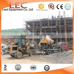 LCMP30 Building Machine Portable Concrete Pump With Agitator thumbnail-5