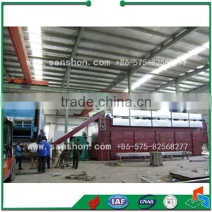 Advanced Sanshon SBJ Belt Type Tunnel Vegetable and Fruit Corn Drying Machine thumbnail-2