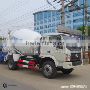 130 hp 4*2 Forland 5m3 Concrete Mixing Truck thumbnail-1