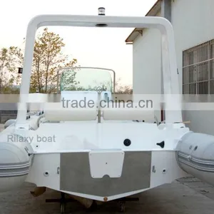 CE Certificated Large Inflatable Rigid Boat thumbnail-6