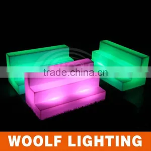 Modern Led Lighted Bar Beverage Display Racks thumbnail-1