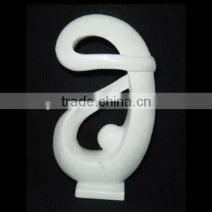 White Marble Figure Statue thumbnail-1