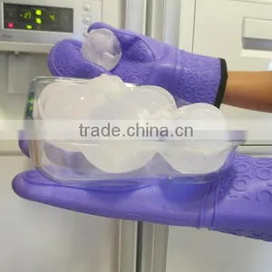 Amazon Selling Well BBQ Cooking Gloves Silicone Oven Mitts for Oven Cooking thumbnail-3
