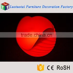 2015 New LED Sofa Design PE Plastic Lighting Sofa With 16 Color Changing thumbnail-1