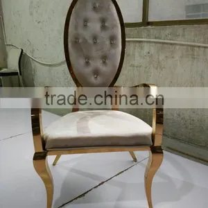 China Furniture Stainless Steel Dining Chair for Wedding thumbnail-1