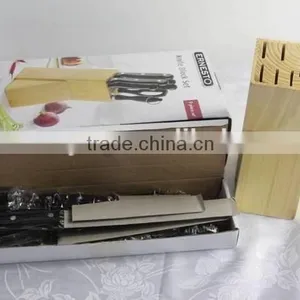 Stock Lot Stock Lot 9pcs Kitchen Knife Set , Kitchen Knives Set, HG150528 Low Price Stock thumbnail-4