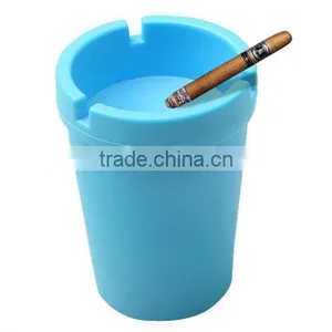 Supply Large Capacity Double Candy Color Ashtray thumbnail-1