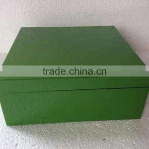 High Quality Best Selling Eco Friendly Green Color in Lacquered Gift Box From Vietnam thumbnail-1