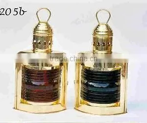 Brass Ship & Board Lamps, Marine Brass Lamps, Nautical Brass Lamps, Brass Ship Lanterns thumbnail-1
