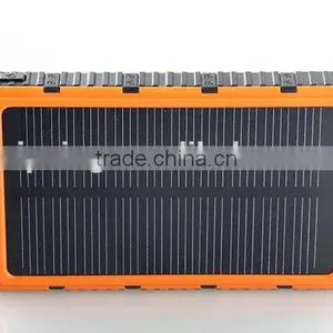 High Capacity Dual USB 20000mah Universal Solar Power Bank for Smart Phone thumbnail-4