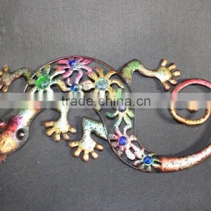 Metal Gecko Decor thumbnail-1