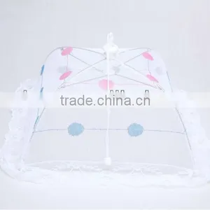 HIGH QUALITY Folded Food Cover Food Umbrella With Flower thumbnail-6
