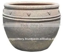 Vietnam Old Stone Flower Pots thumbnail-1