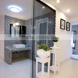 Black Polyester Tassel Fringe String Curtain thumbnail-6