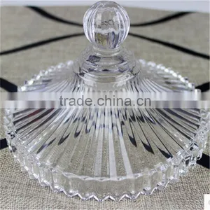 Candle Holder Decor Glass Candy Jar thumbnail-5