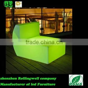 Modern Low Consumption Energy LED Corner Sofa/chair / LED Stright Sofa/chair With 16 Colors Change thumbnail-3