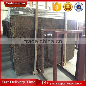 China Dark Emperador Polished Slab Brown Marble thumbnail-4