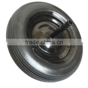 pu Wheel 3.50-8 With Plastic or Metal Rim thumbnail-6