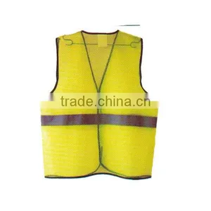 Yellow Reflective Safety Vest thumbnail-1