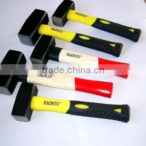 Spanish Type Stoning Hammer With Wooden Handle thumbnail-6