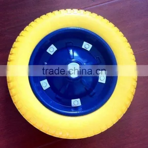 China Manufactory Different Size and Colors PU Foam Tyre thumbnail-1