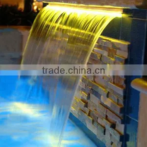 Dophin Shape Snake Shape Outdoor &indoor Artificial Waterfall Wall Water Fountain for Deceration thumbnail-6
