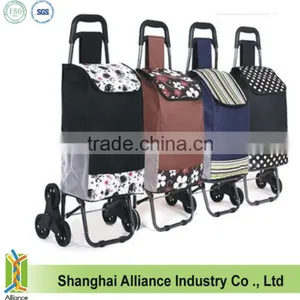 Folding Trolley Shopping Bag With 6 Wheels thumbnail-1