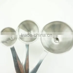 42134 3PCS Latest Popular High Quality Small Stainless Steel Funnel thumbnail-4