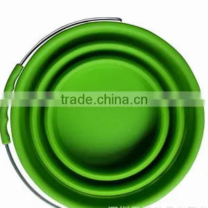 Silica Gel Folding Bucket thumbnail-2