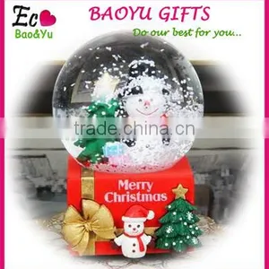 Hot Sale Musical Snow Globe Christmas Gifts Snow Globe Christmas Decoration Snow Globe thumbnail-1