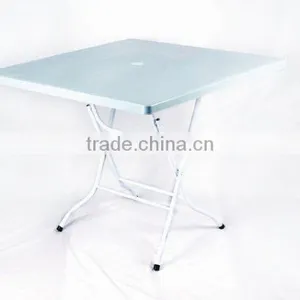 Square Table With Steel thumbnail-1