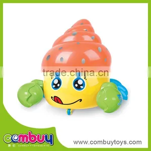 Newest Battery Operated Toy Musical Cartoon Animals Conch Shells Plastic thumbnail-1