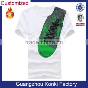 100% Cotton Fabric Custom T-shirt Printing in Men's T-shirts thumbnail-1