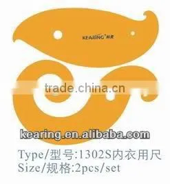Kearing Brand,curved Crafting Mold,underwear Bra Fashion Design French Curve 2pcs in a Set#1302S thumbnail-1