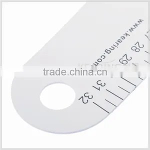 Kearing 32cm Luxury Metal Very Form Rulers for Fashion Designing Aluminum Rulers# 6132A thumbnail-2