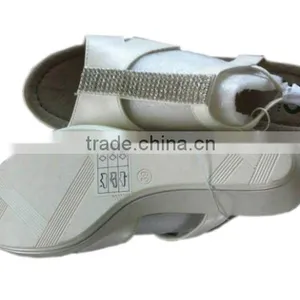 New Stock Lot Womens Shoes Low Price Ladies High Heel Wedges Sandals thumbnail-2