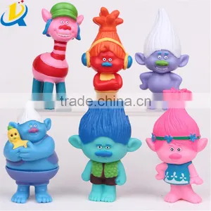 New Arrive Movie Trolls Action Figure Princess Poppy Trolls Doll thumbnail-1